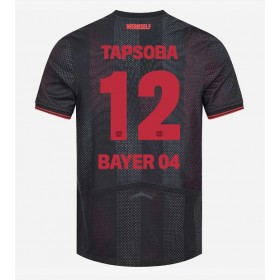 Pánské fotbalový oblečení Bayer Leverkusen Edmond Tapsoba #12 Domácí košile 2025-26 Krátkým Rukávem